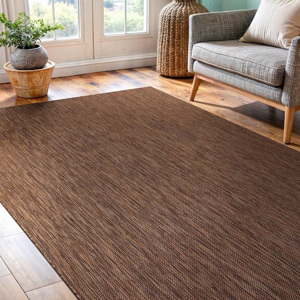 CAMILSON Sunshine Solid Gold 10 ft. x 14 ft. Indoor Outdoor Area