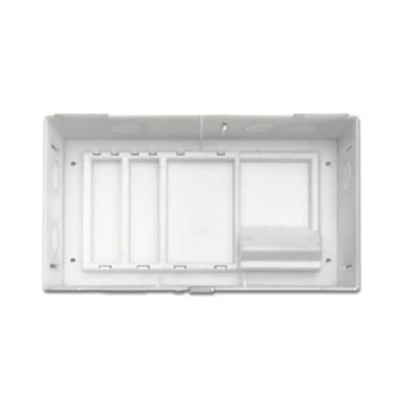 Leviton 14.4 in. Structured Media Compact Structured Media Enclosure and Cover