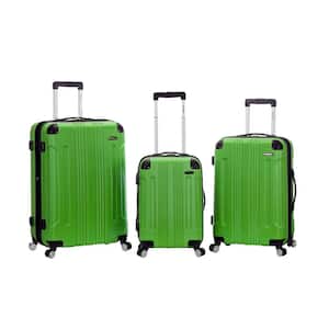 London 3-Piece Hardside Spinner Luggage Set, Green