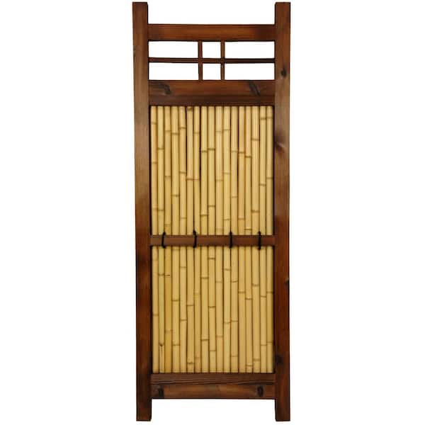 Oriental Furniture 47 in. Bamboo Garden Fence