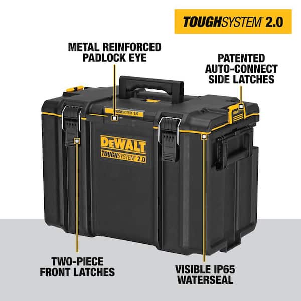 TOUGHSYSTEM 2.0 22 in. Deep Tool Trays (2 Pack) and TOUGHSYSTEM 2.0 22 in. Extra Large Tool Box