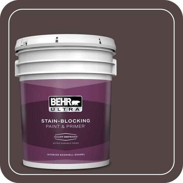 BEHR ULTRA 5 gal. #ECC-43-3 Chaparral Extra Durable Eggshell Enamel Interior Paint & Primer
