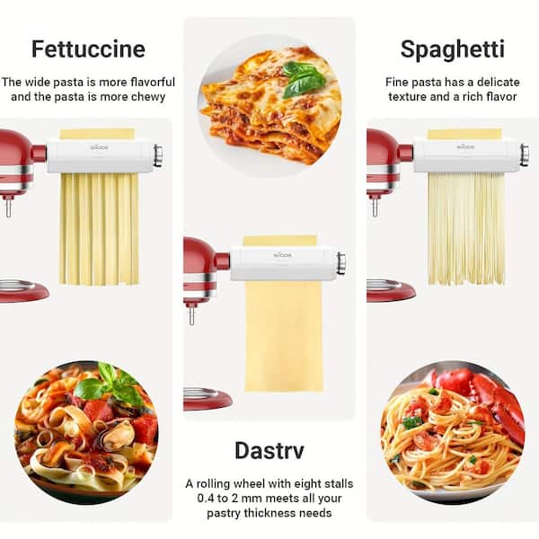 GVODE White 3-in-1 KitchenAid Stand Mixer Compatible Attachment