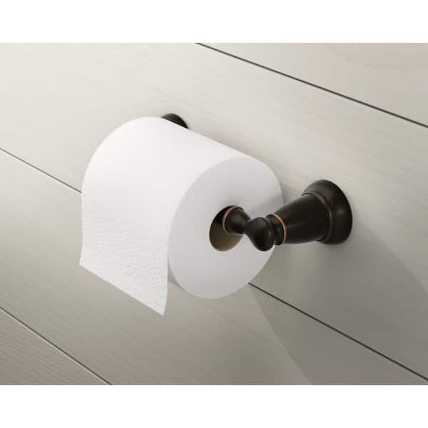 MOEN Bathroom Toilet Paper Tissue Holder Wall Mount Hardware Accessory Bronze 