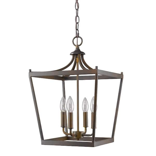 Acclaim Lighting Kennedy 4-Light Indoor Oil Rubbed Bronze Chandelier