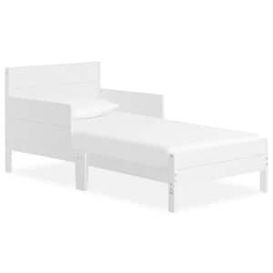 White Holland Toddler Bed made with Sustainable New Zealand Pinewood