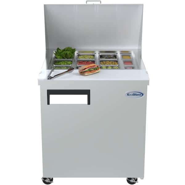 Refrigerated Food Prep Station Table, Food Prep Table Top