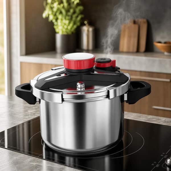 Numhew 8.5 qt. Stainless Steel Pressure Cooker, Multi-Cooker for