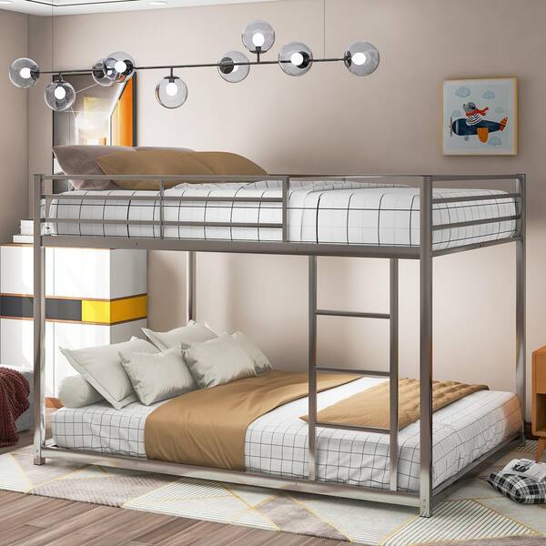 Low Bunk Bed With Ladder Bwm197034n, Abby Twin Over Bunk Bed Instructions
