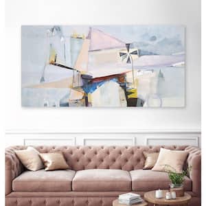 "Spinning Mill 2" by Design Fabrikken Unframed Abstract Art Print 72 in. x 36 in.