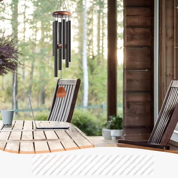 OGETFUUR 37 in. Classic Aluminium Wind Chimes for Outdoor, Garden