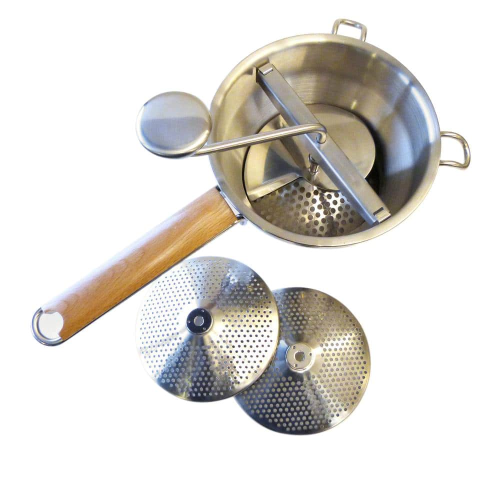 Cook Army Potato Ricer Stainless Steel - Professional 15 Oz Potato Masher  Kitchen Tool With 3 Interchangeable Discs, & 3 in-1 Veggie Potato Peeler
