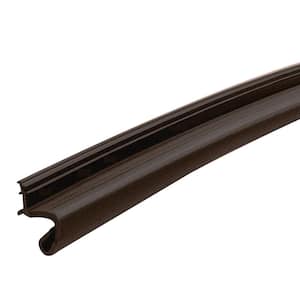 3/4 in. x 1/2 in. x 93 in. Brown Elite Lifetime Door Weatherseal Replacement