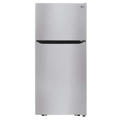 30 in. W. 20 cu. ft. Top Freezer Refrigerator with Multi-Air Flow and Reversible Door in Stainless Steel, ENERGY STAR