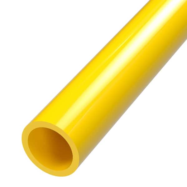 1/2 in. x 5 ft. Furniture Grade Schedule 40 PVC Pipe in Yellow (2-Pack) 1/2 in. x 5 ft. Furniture Grade Schedule 40 PVC Pipe in Yellow (2-Pack)