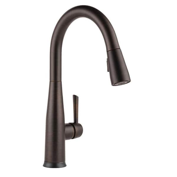 Essa Voice Touch/Touchless Venetian Bronze 16 in. H Pull Down Sprayer Kitchen Faucet with 360° Spout Swivel