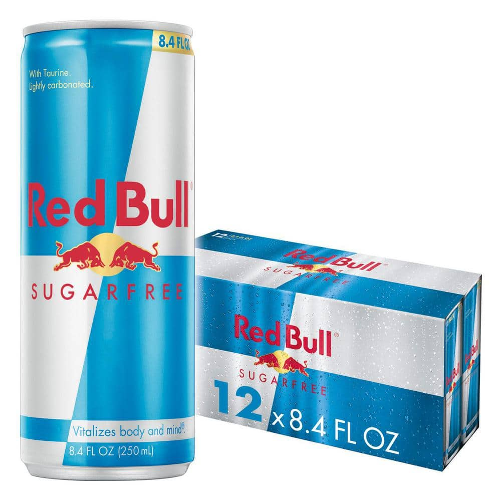 red bull zero vs sugar free nutrition facts