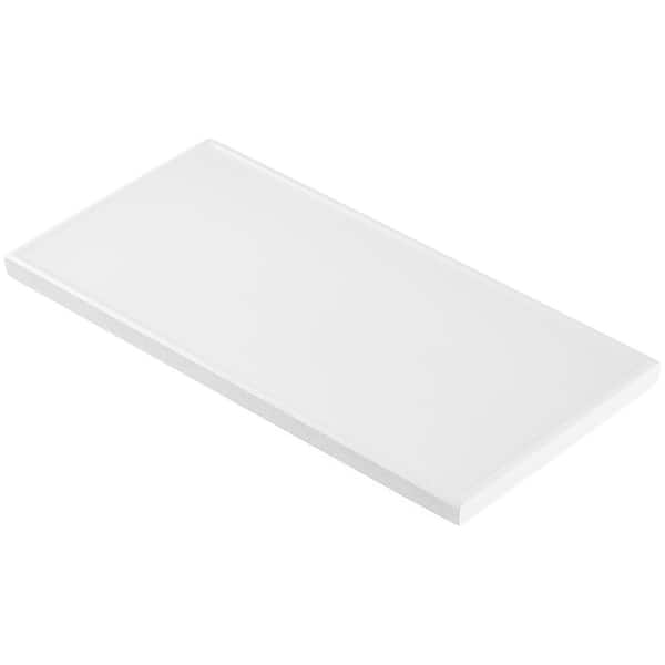 Victoria Border Blue 4 in. x 8 in. Matte Ceramic Wall Tile (28 Pieces, 6.02 Sq. Ft. / Case) Victoria Border Blue 4 in. x 8 in. Matte Ceramic Wall Tile (28 Pieces, 6.02 Sq. Ft. / Case)
