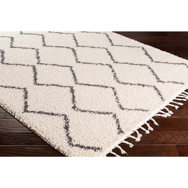 Akiko Beige 8 ft. x 10 ft. Area Rug