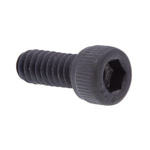 #10-24 x 1/2 in. Black Oxide Coated Steel Hex (Allen) Drive Socket Head Cap Screws (25-Pack)