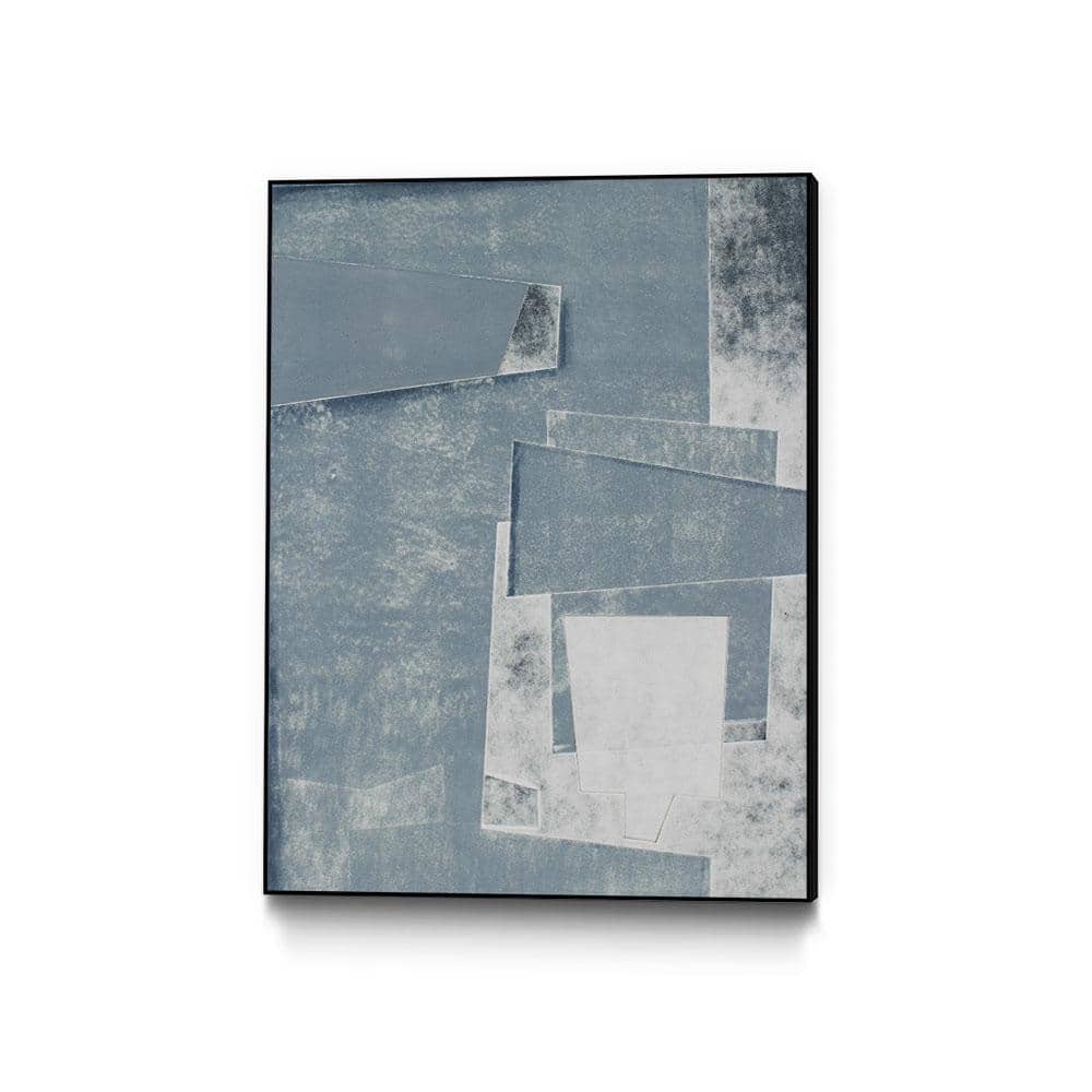 30 in. x 40 in. Ship Shape V by Rob Delamater Framed Wall Art