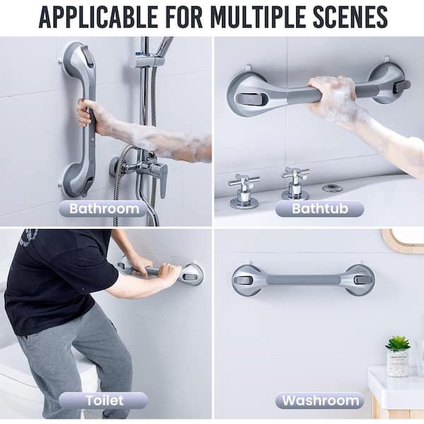 Aoibox 16 Strong Suction Shower Grab Bar Bathroom Safety Grip