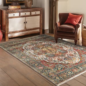 Flanders Rust 4 ft. x 5 ft. Area Rug