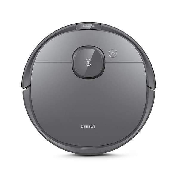 Ecovacs DEEBOT OZMO T8 Robotic Vacuum Cleaner and Mop with TrueDetect in Black