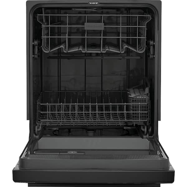Frigidaire Fully Visible 24-in Built-In Dishwasher (Black), 54-dBA at