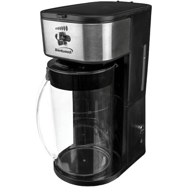 Brentwood 8-Cup Black Iced Tea and Coffee Maker