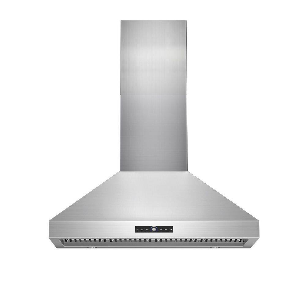 30 in. 900CFM ConvertibleDuctless WallMount Downdraft System RangeHood with LED and AutoDelay Shut-Off in StainlessSteel price history on PriceWatchPro