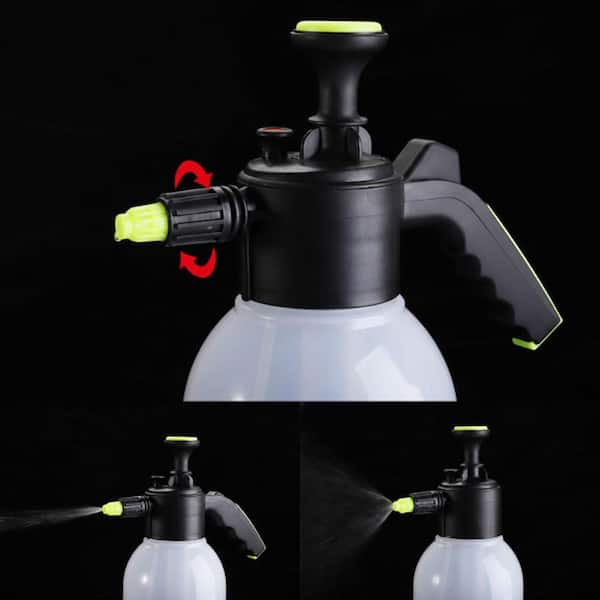 0.5 gallon cordless hand pump pressure garden sprayer with
