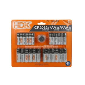 Battery Multipack (AAA 24ct, AA 24ct, and CR2032 4ct)