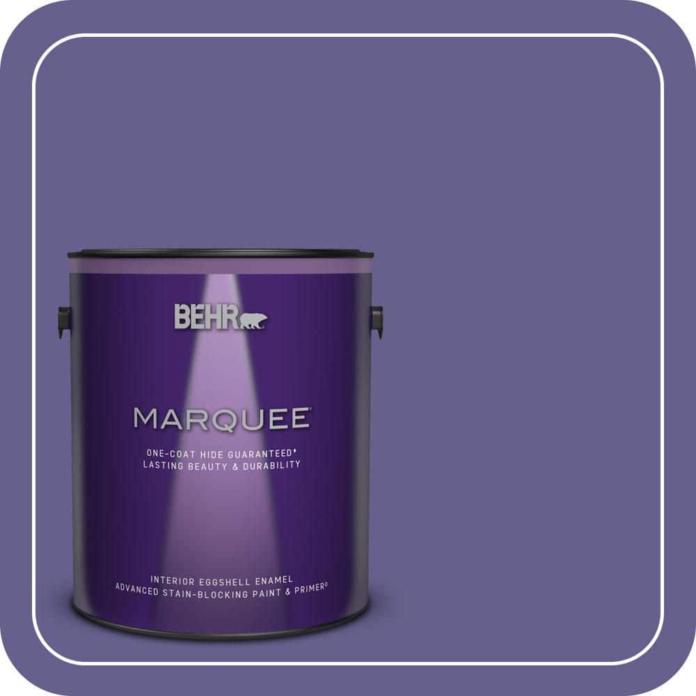 1 gal. #S-G-630 Majestic Purple Eggshell Enamel Interior Paint & Primer price history on PriceWatchPro