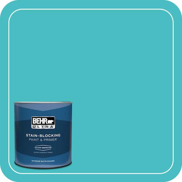 BEHR ULTRA 1 qt. Home Decorators Collection #HDC-WR14-6 North Wind Extra Durable Satin Enamel Interior Paint & Primer