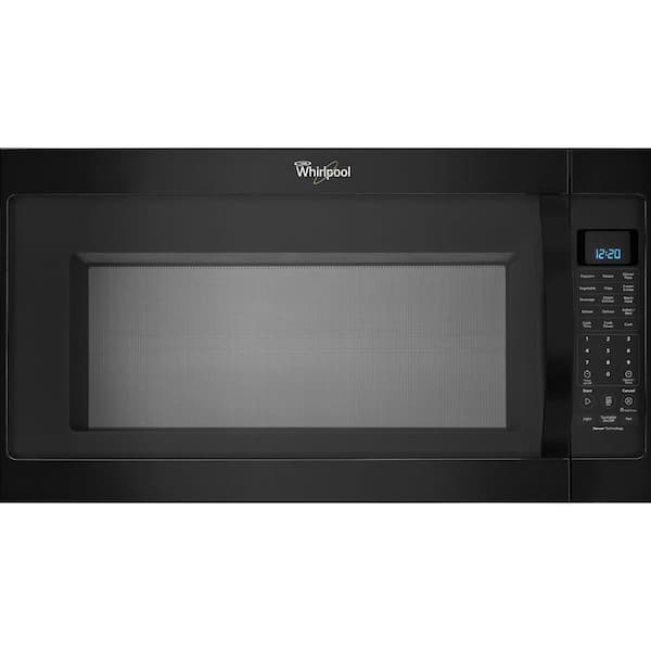 Whirlpool 2.0 cu. ft. Over the Range Microwave in Black with Sensor Cooking