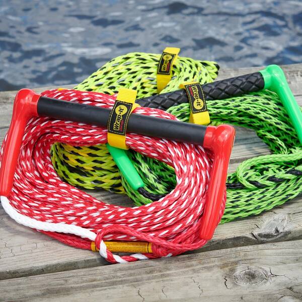 Boat Lines & Dock Ties Marine Boat Dock Tie Bungee Cord, Double Hooked  Ends, Made in USA, Pack of 2 (Red, 24 Inch)