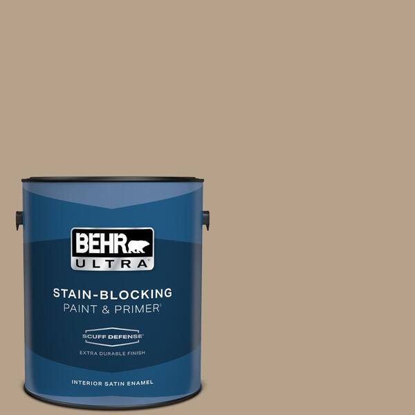 BEHR ULTRA 1 gal. #PPU7-06 Chateau Extra Durable Satin Enamel Interior Paint & Primer