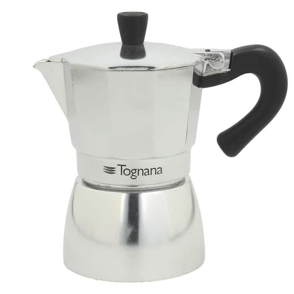 Tognana Mirror 6-Cup Cast Aluminum Coffee Maker