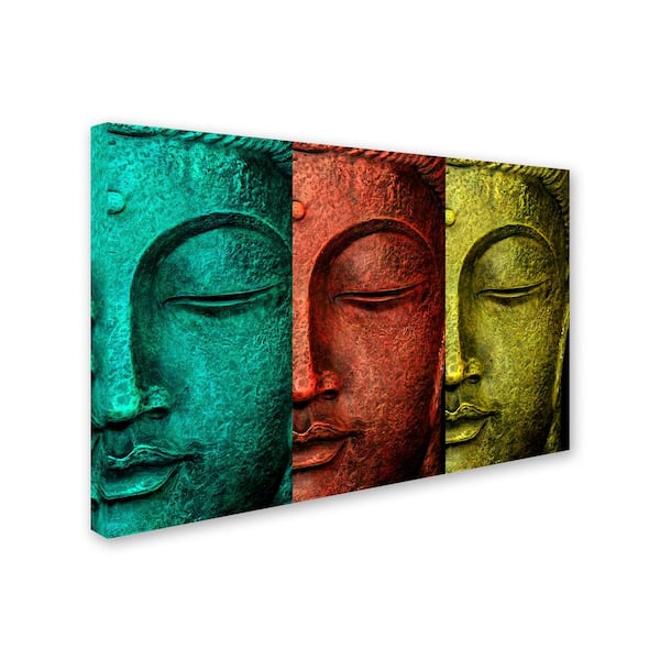 Buddha Boho wall art 4 Yoga Mat by Mark Ashkenazi - Fine Art America