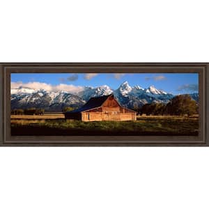 18 in. x 42 in. "Alma Moulton Barn" by Shelley Lake Framed Printed Wall Art