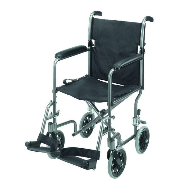 DMI Ultra Lightweight Transport Chair in Aluminum