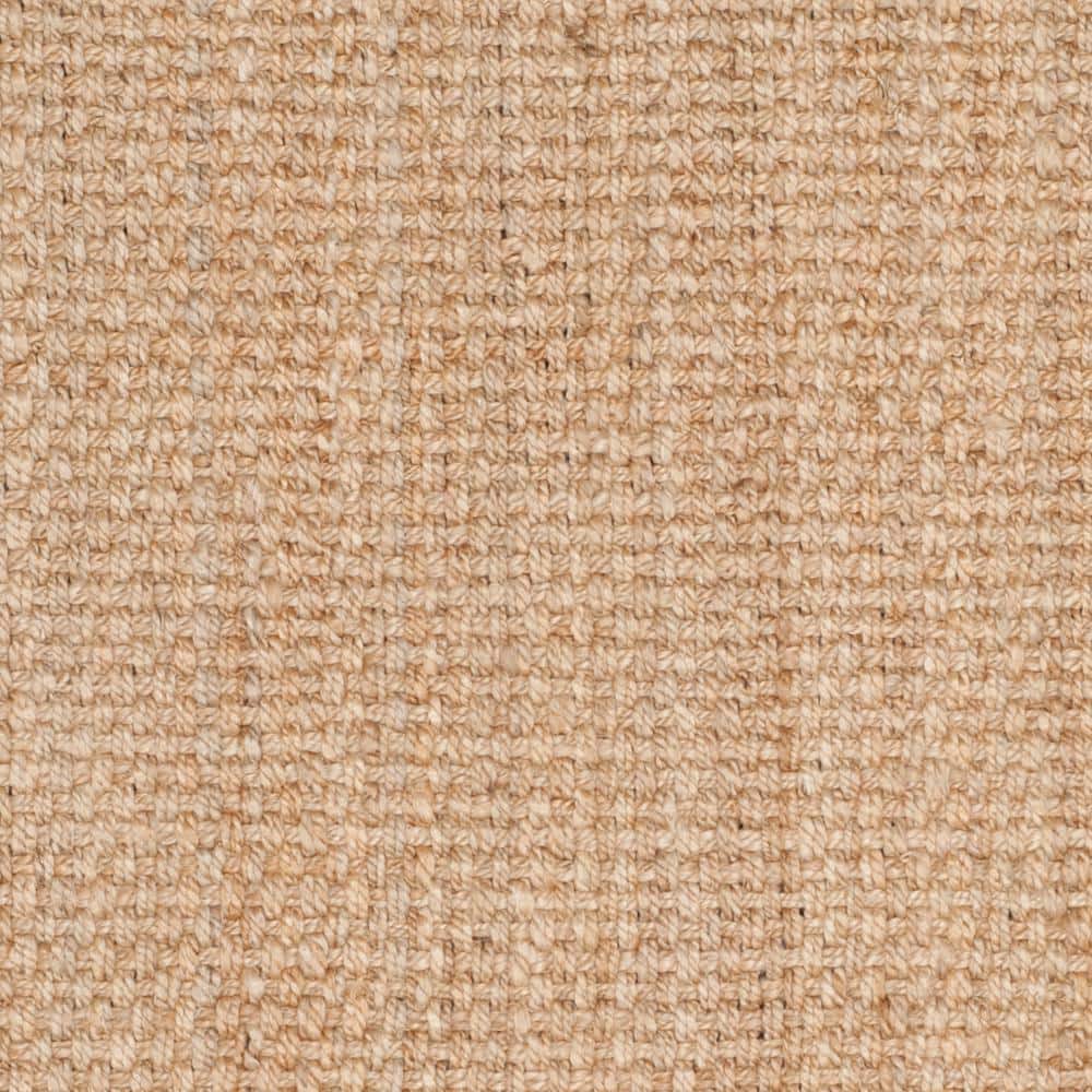 Natural Fiber Beige 8 ft. x 10 ft. Modern Solid Area Rug - thumbnail 6