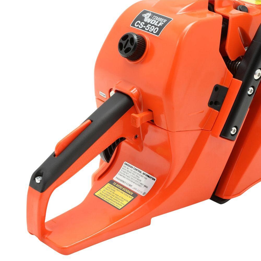 Buy 20 in. 59.8 cc Gas 2Stroke Rear Handle Timber Wolf Chainsaw Online