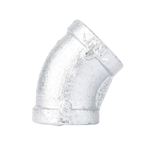 STZ 1/8 in. Galvanized Iron 45° Elbow
