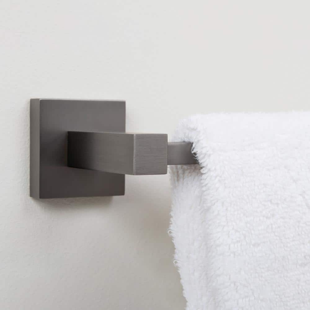 Gun Metal Gray 24.5'' Wall Mounted Towel Bar