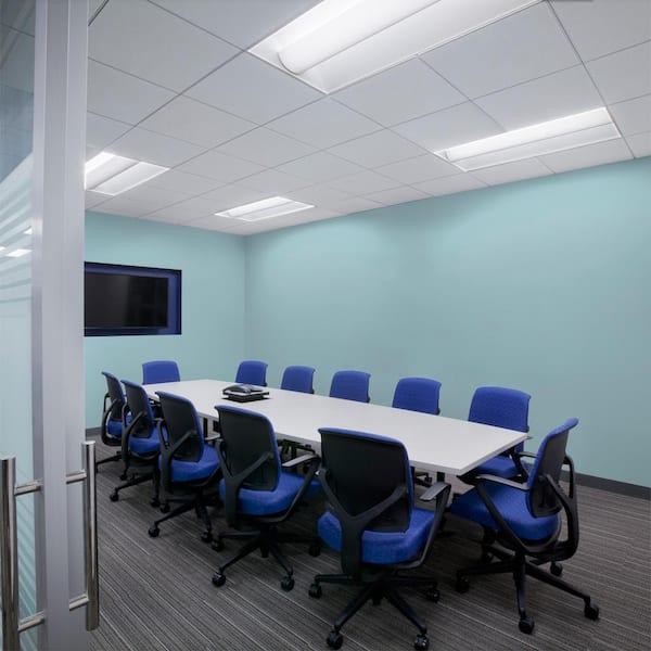 5 gal. #PPU13-11 Clear Vista Dead Flat Interior Paint