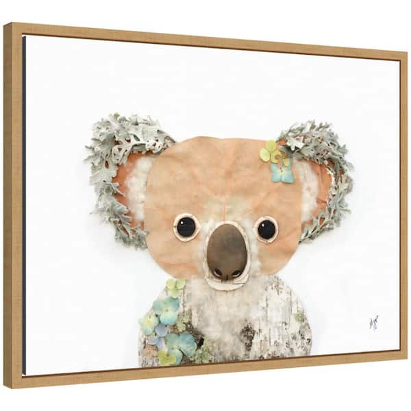 Sylvie Koala by Madeline Jeppesen Animals Framed Art Print 18 in. x 24 in.