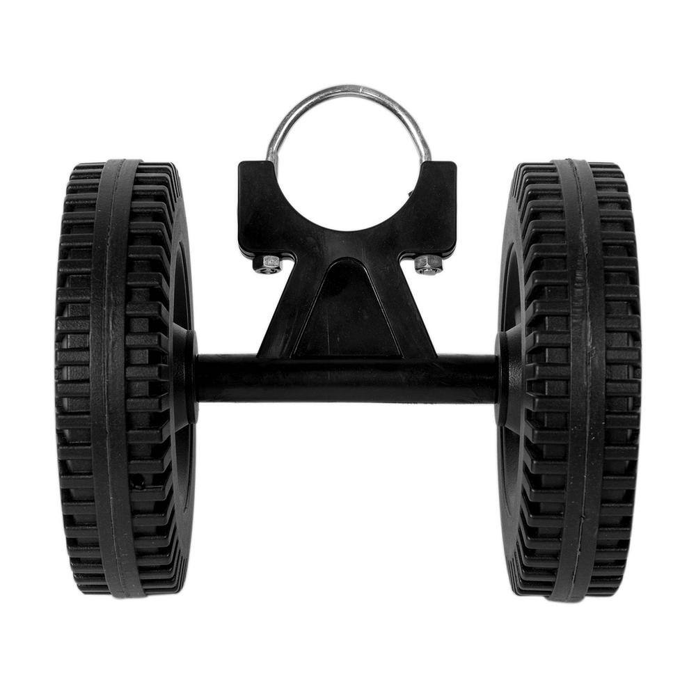 Universal Black Plastic Hammock Wheel Set for Easy Mobility