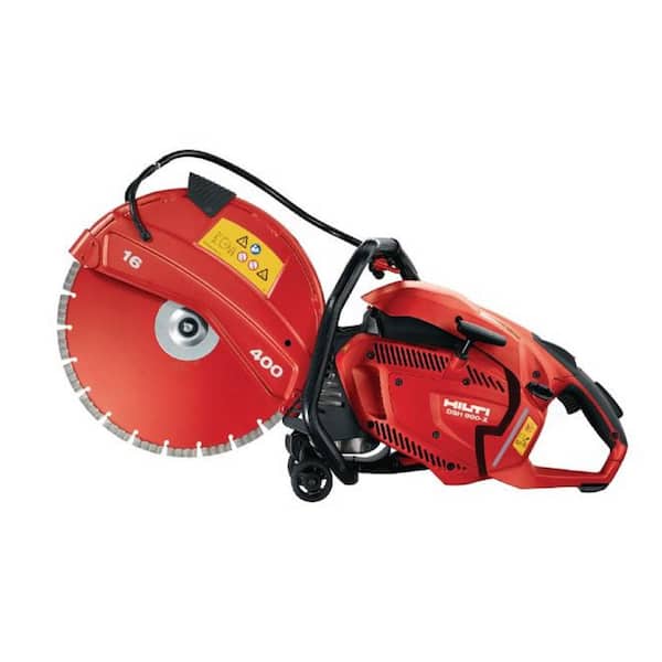 Hilti DSH 900X 90CC 16 in. Hand-Held Gas Saw with DSH-P Self Priming Integrated Water Pump and Equidist SPX Diamond Blade